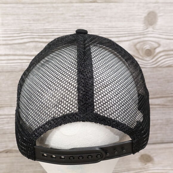 DEKALB CORN ASGROW LOGO FRAMING BLACK MESH VENTED SNAPBACK BASEBALL HAT CAP - Picture 5 of 8